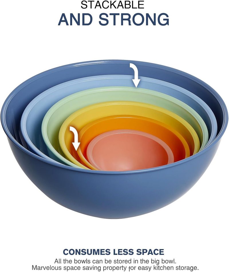 Set bowls 6pzs — Melamina