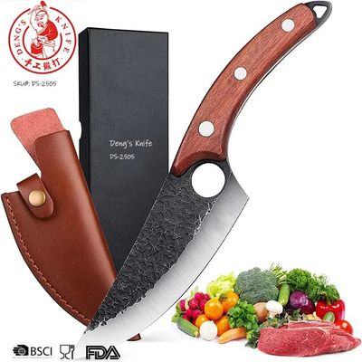 Cuchillo de carnicero estilo vikingo