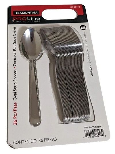 Set cucharas para té 36pzs — Acero inoxidable