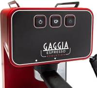 Cafetera Gaggia Espresso Evolution roja con control PID — foto 4