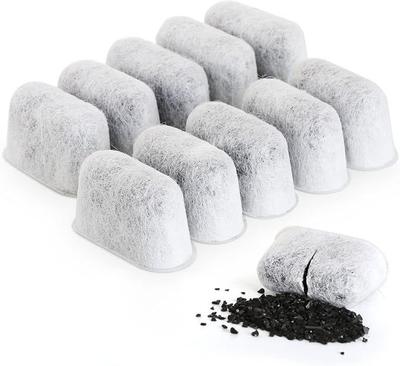 Pack 12 filtros de agua, compatibles con cafeteras cuisinart. — Filtros de carbon Activado, tipo cartuchos.