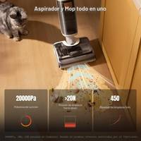 Aspiradora y trapeadora, tipo bastón inalámbrica F25 GT — Blanca  seco y húmedo,20000Pa — foto 8