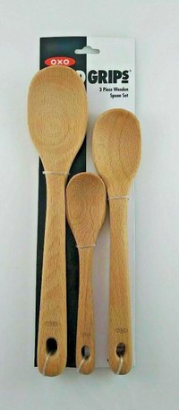 Set cucharas 3pcs — Madera — foto 3