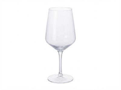 Copa de vino transparente