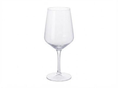 Copa de vino transparente