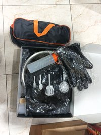 juego de utensilios y accesorios portátiles para parrilla — foto 3