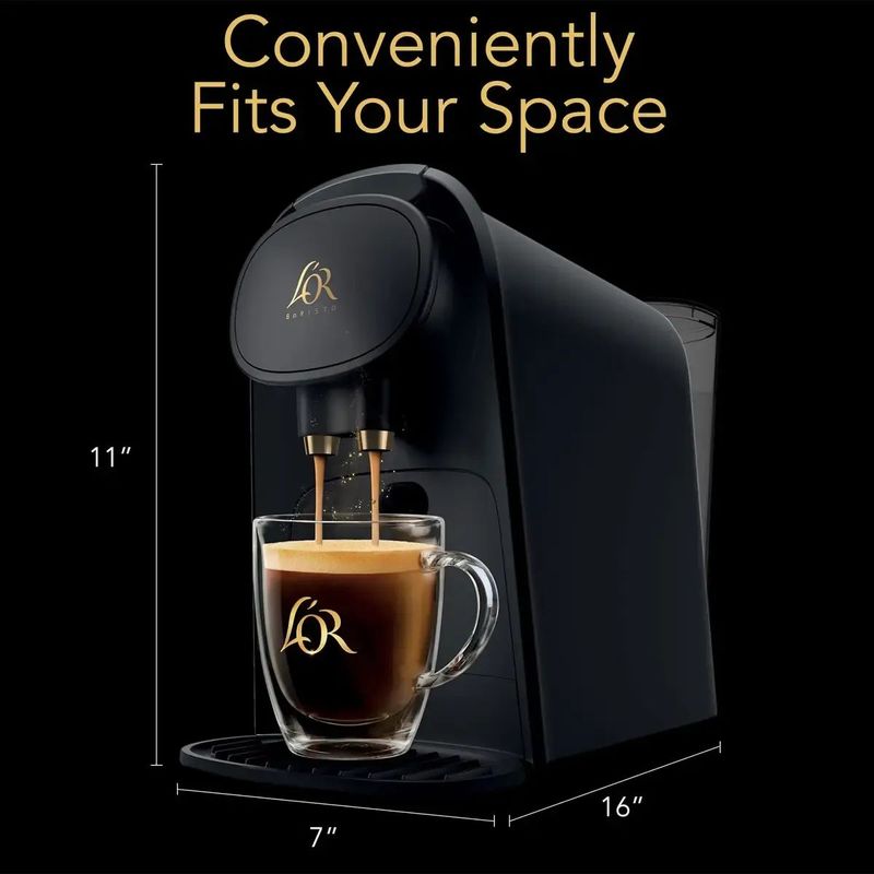 Cafetera de cápsulas Philips L’OR Barista con depósito de 40 oz