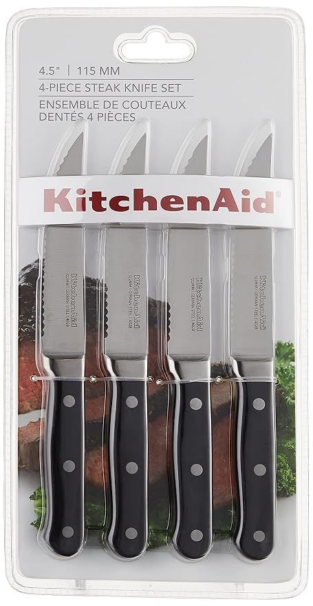 Set cuchillos para carne 4pzs