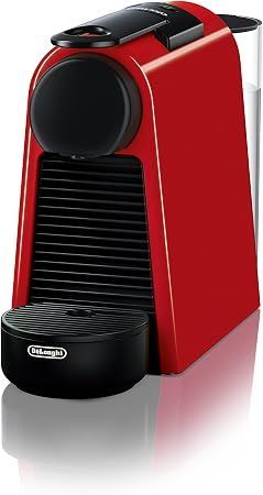 Cafetera expreso de cápsula. — color rojo, Nespresso.
