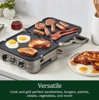 Parrilla y plancha Cuisinart Griddler GR-4NNAS 5 en 1 — foto 3