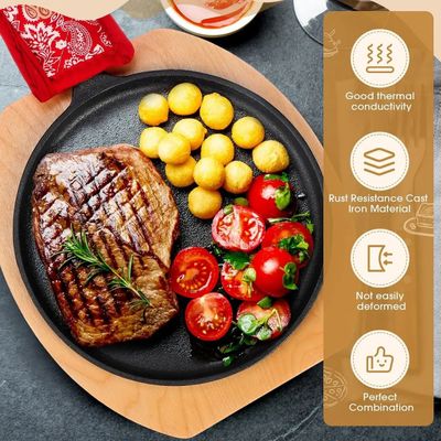 Sarten  Hierro fundido 20cm — Hierro fundido, tipo plancha.