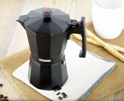 Cafetera, Greca 12 tazas — Color negro