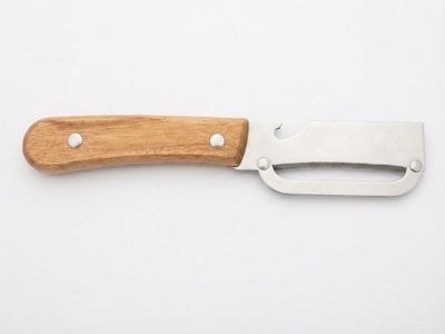 Pelador 2 en 1 — Acero inoxidable