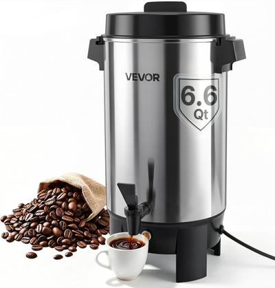 Cafetera, Dispensador de cafe Termico. 6.6Qt. — Capacidad para 40 Tazas
