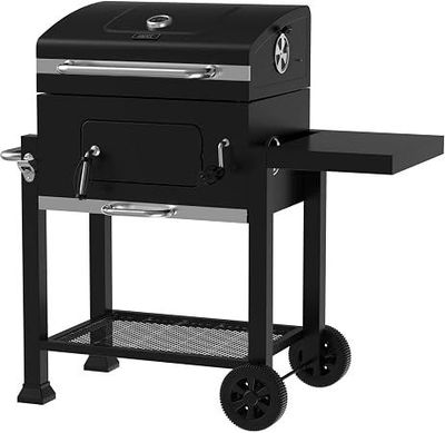 Parrilla de carbón Expert Grill de 24 pulgadas con ruedas