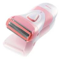Afeitadora eléctrica femenina — Plástico blanco y rosa — foto 4