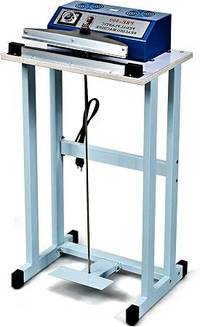 Máquina selladora de bolsas de plástico con pedal — foto 4