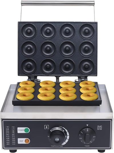 Máquina para hacer 12 mini donas comercial