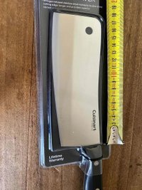 Hacha de cocina 18cm — Acero inoxidable — foto 4