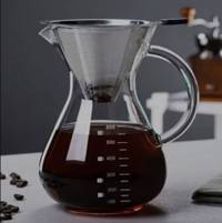 Cafetera de goteo manual 800ml — Vidrio — foto 2