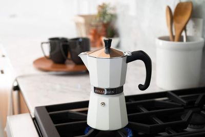 Cafetera, Greca 9 tazas — Color blanco