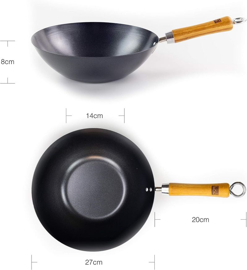 Wok — 12” traditional wok