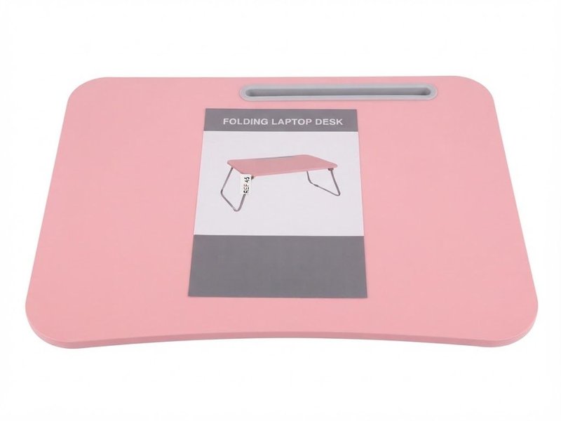 Mesa plegable para laptop — Color rosado