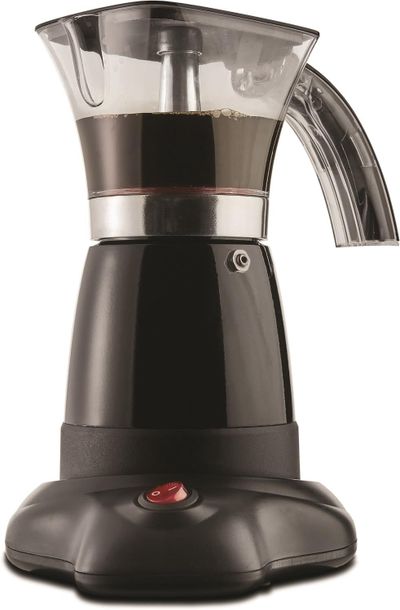 Cafetera, Greca eléctrica 6 tazas — Color negro