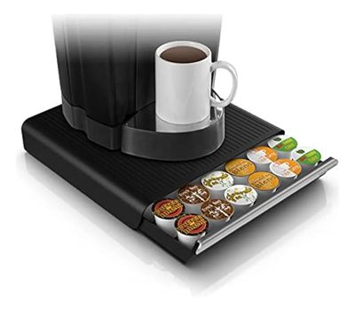 Organizador de capsulas de cafe K-CUP PODS. KEURIG, tipo gaveta. — Capacidad para 30 capsulas.