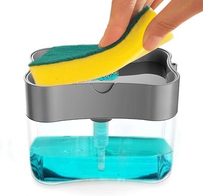 Dispensador de jabón líquido de fregar — Plateado