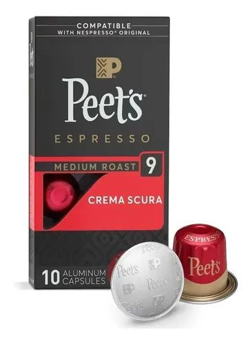Cápsulas de café espresso Crema Scura