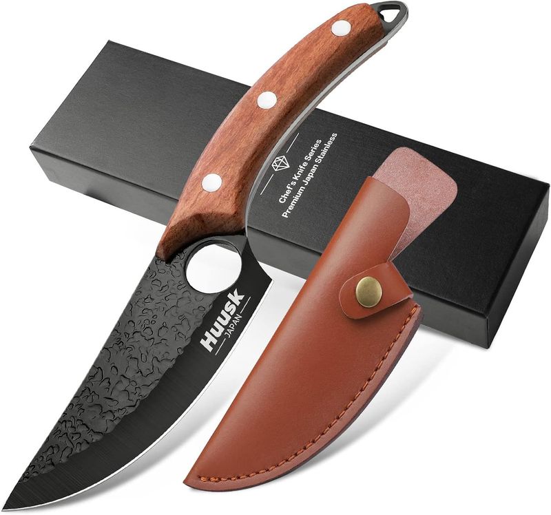 Cuchillo — Madera con negro