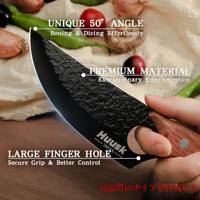 Cuchillo — Madera con negro — foto 3