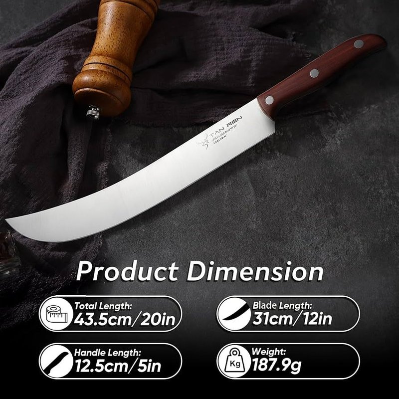Cuchillo carnicero curvo