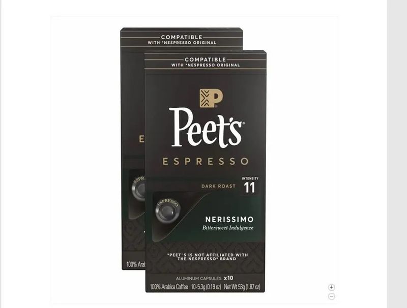Cápsulas de café espresso Nerissimo