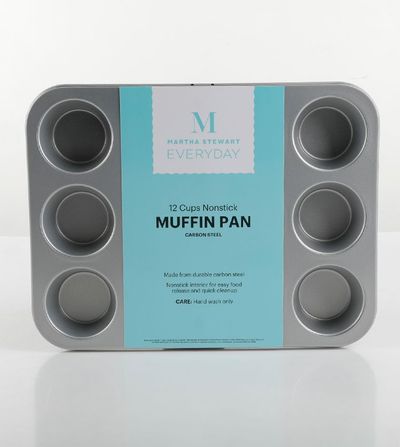 Molde para 12 muffins antiadherente — Acero al carbono