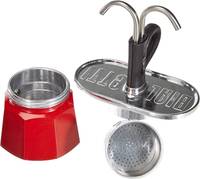 Greca de doble boquilla para 2 tazas. — Color Rojo. — foto 3