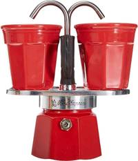 Greca de doble boquilla para 2 tazas. — Color Rojo. — foto 4