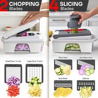 Picador y rebanador multifuncional de cocina — foto 3